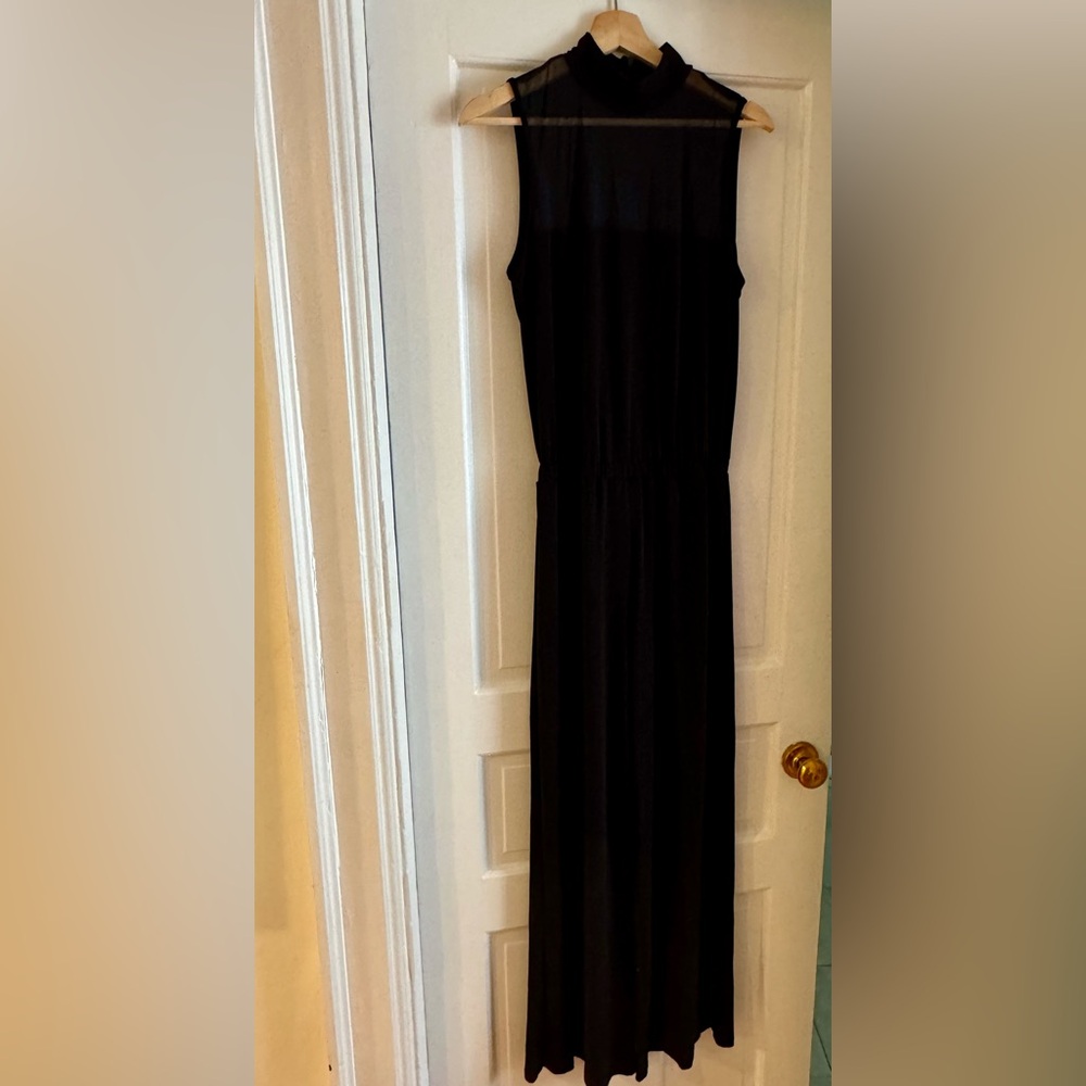Elegant Black Sleeveless Jumpsuit